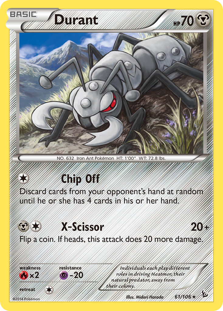 Durant (61/106) [XY: Flashfire] | Total Play