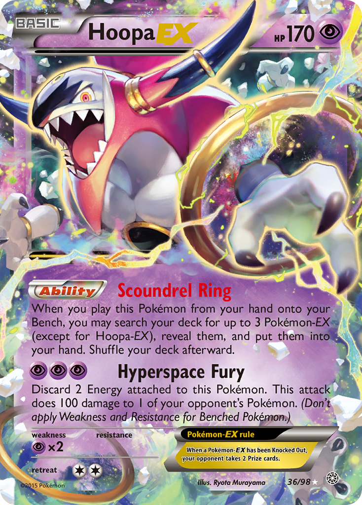 Hoopa EX (36/98) [XY: Ancient Origins] | Total Play