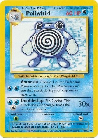 Poliwhirl (38/102) [Base Set Unlimited] | Total Play