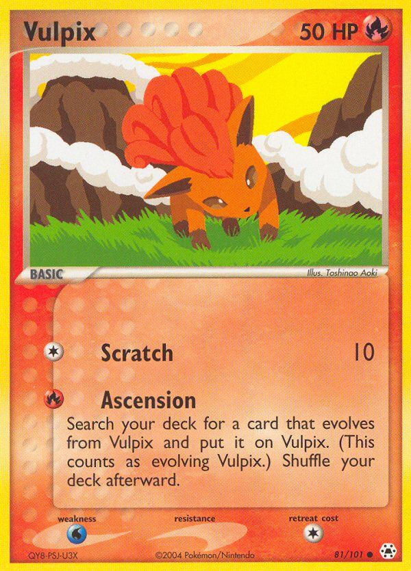 Vulpix (81/101) [EX: Hidden Legends] | Total Play