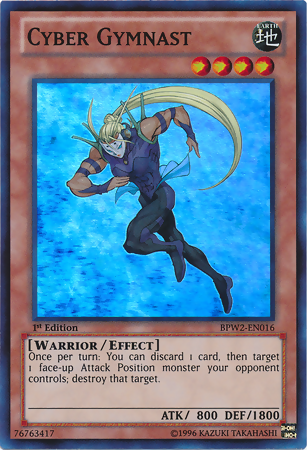 Cyber Gymnast [BPW2-EN016] Super Rare | Total Play