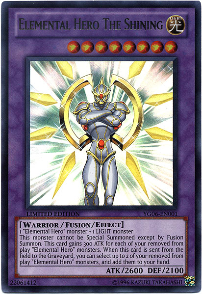 Elemental Hero The Shining [YG06-EN001] Ultra Rare | Total Play