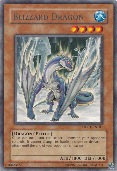 Blizzard Dragon [DLG1-EN101] Rare | Total Play