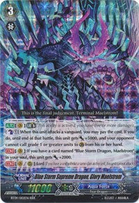 Blue Storm Supreme Dragon, Glory Maelstrom (BT09/002EN) [Clash of Knights & Dragons] | Total Play