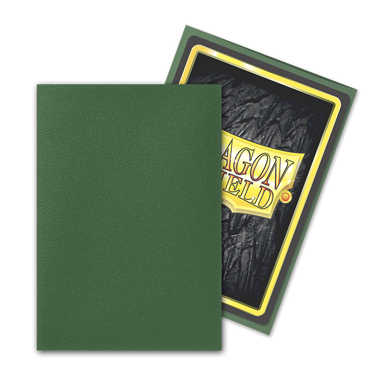 Dragon Shield: Japanese Size 60ct Sleeves - Forest Green (Matte) | Total Play