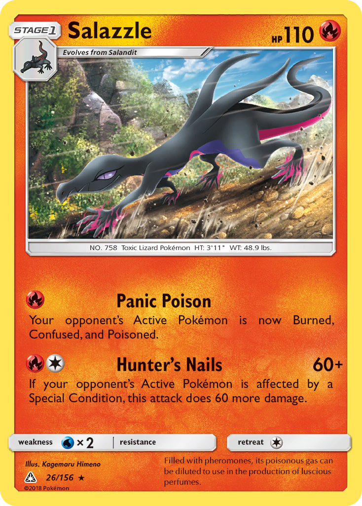 Salazzle (26/156) [Sun & Moon: Ultra Prism] | Total Play