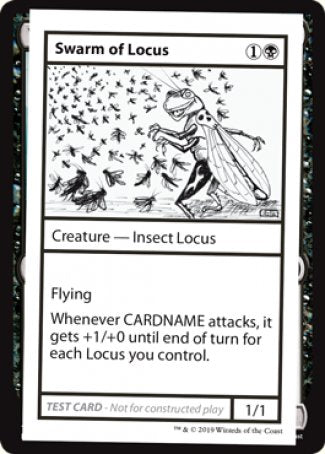 Swarm of Locus (2021 Edition) [Mystery Booster Playtest Cards] | Total Play