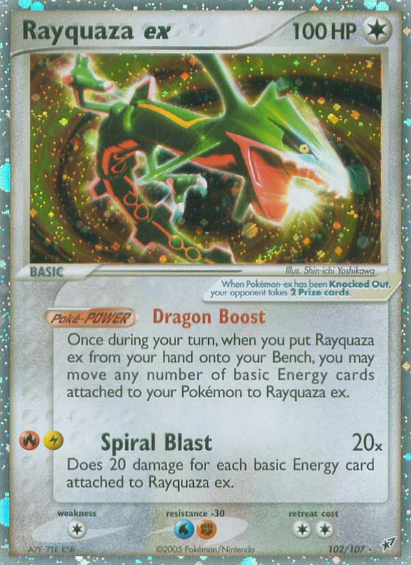 Rayquaza ex (102/107) [EX: Deoxys] | Total Play