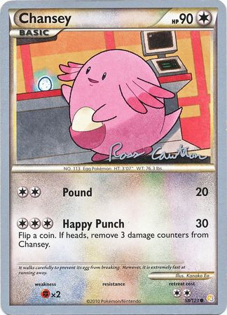 Chansey (58/123) (The Truth - Ross Cawthon) [World Championships 2011] | Total Play