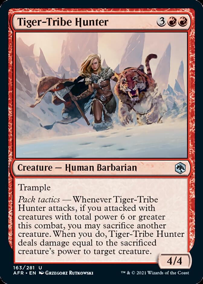 Tiger-Tribe Hunter [Dungeons & Dragons: Adventures in the Forgotten Realms] | Total Play