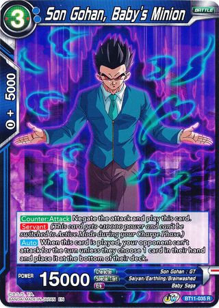 Son Gohan, Baby's Minion (BT11-035) [Vermilion Bloodline] | Total Play