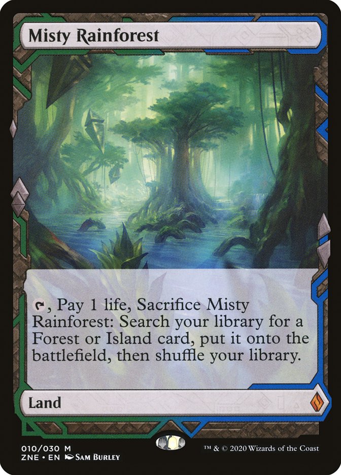 Misty Rainforest (Expeditions) [Zendikar Rising Expeditions] | Total Play