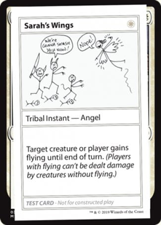 Sarah's Wings (2021 Edition) [Mystery Booster Playtest Cards] | Total Play