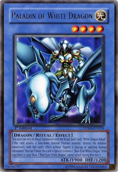 Paladin of White Dragon [DPKB-EN024] Rare | Total Play