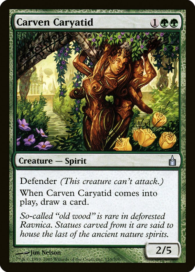 Carven Caryatid [Ravnica: City of Guilds] | Total Play