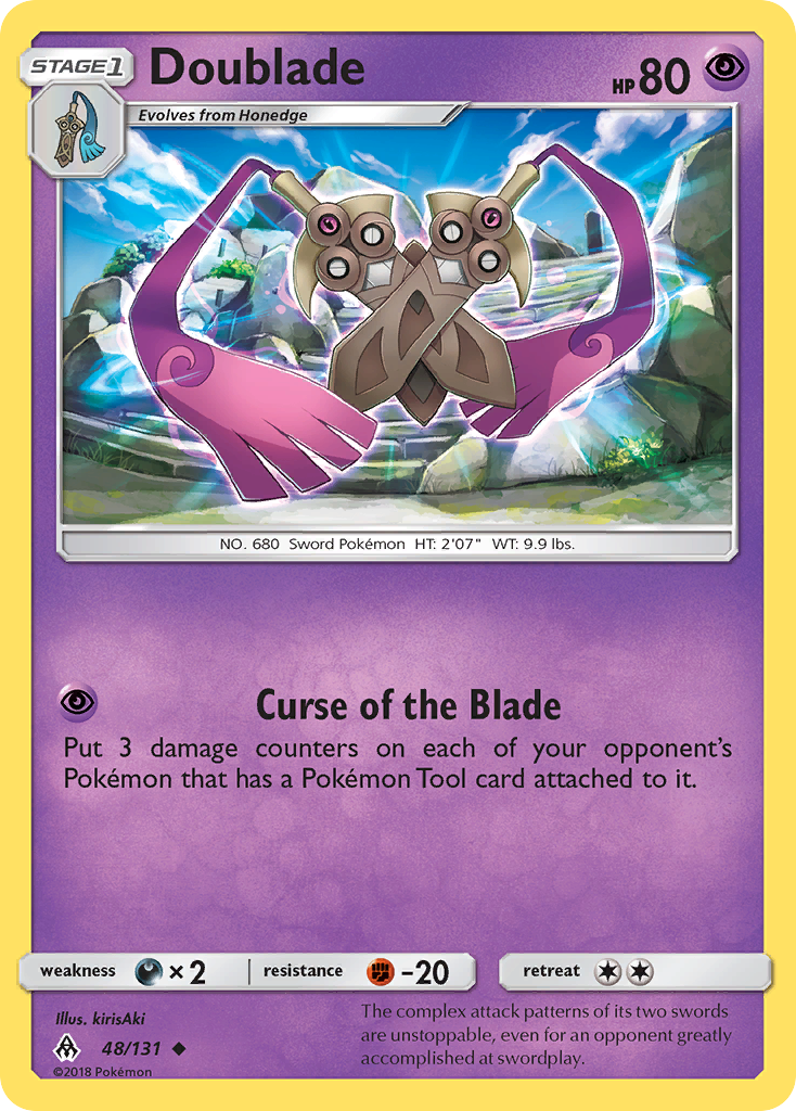 Doublade (48/131) [Sun & Moon: Forbidden Light] | Total Play