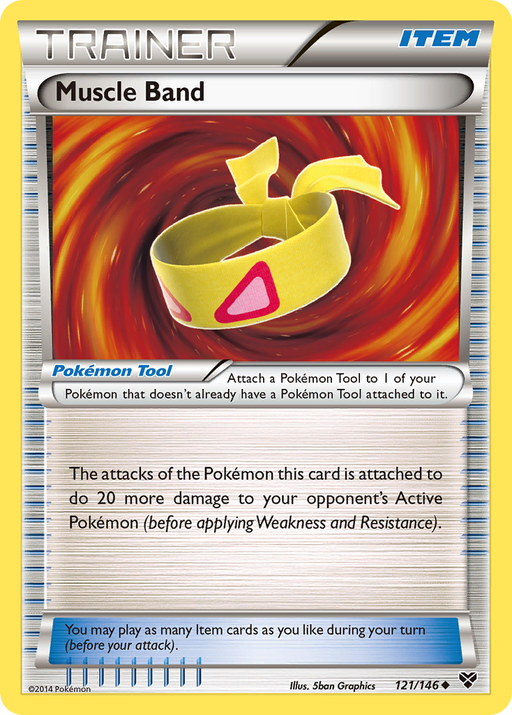 Muscle Band (121/146) [XY: Base Set] | Total Play