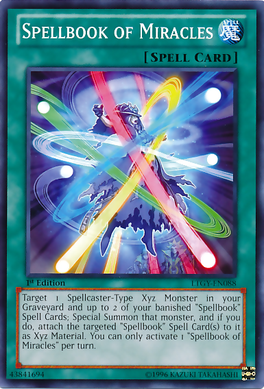 Spellbook of Miracles [LTGY-EN088] Common | Total Play