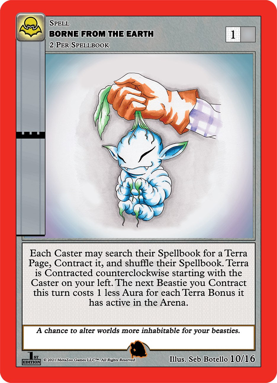 Borne From The Earth [Cryptid Nation: Nightfall First Edition Tribal Theme Decks] | Total Play