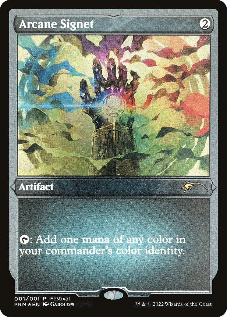 Arcane Signet (Foil Etched) [30th Anniversary Promos] | Total Play