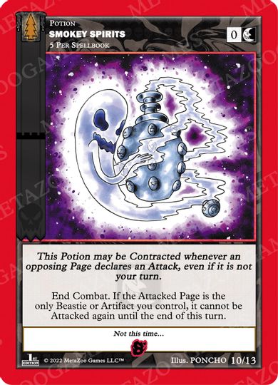 Smokey Spirits [Cryptid Nation: Wilderness First Edition Release Event Deck] | Total Play