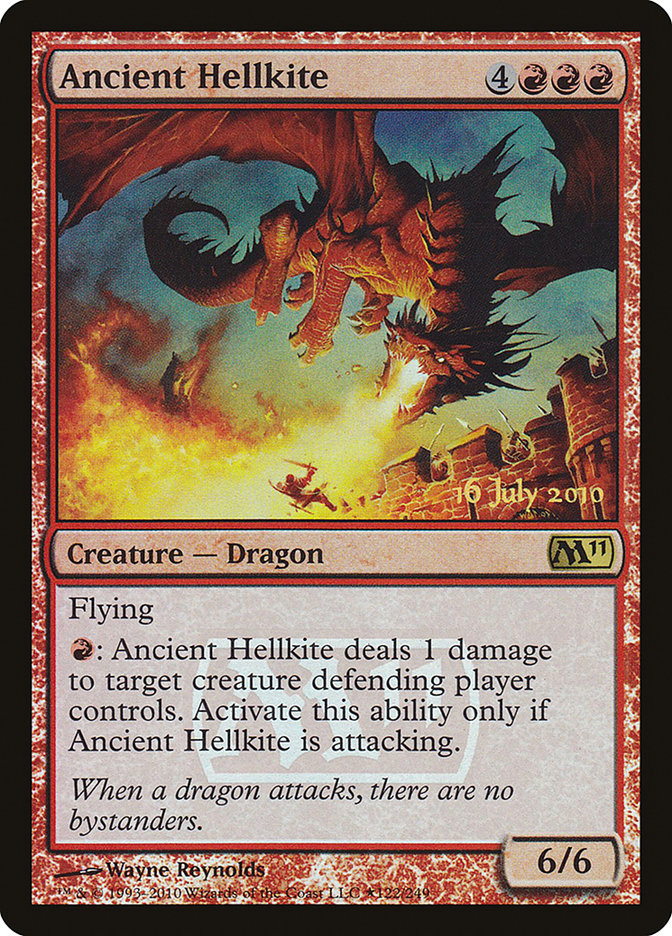 Ancient Hellkite [Magic 2011 Prerelease Promos] | Total Play
