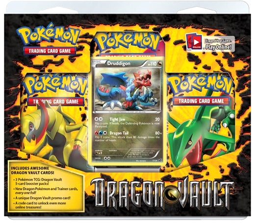 Dragon Vault - 3-Pack Blister (Druddigon) | Total Play