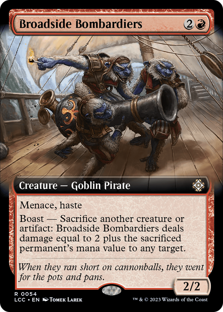 Broadside Bombardiers (Extended Art) [The Lost Caverns of Ixalan Commander] | Total Play