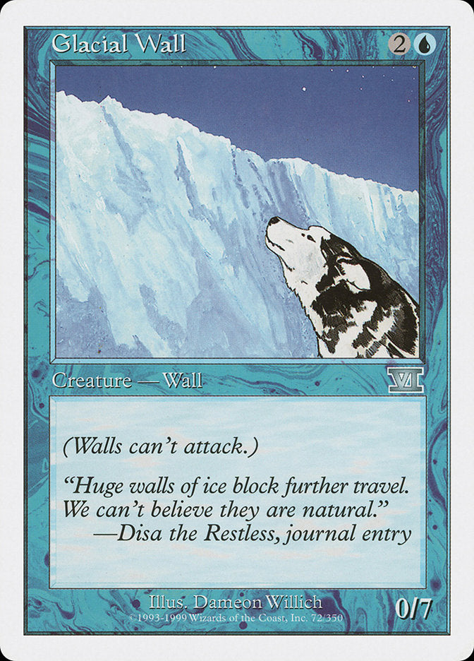 Glacial Wall [Classic Sixth Edition] | Total Play