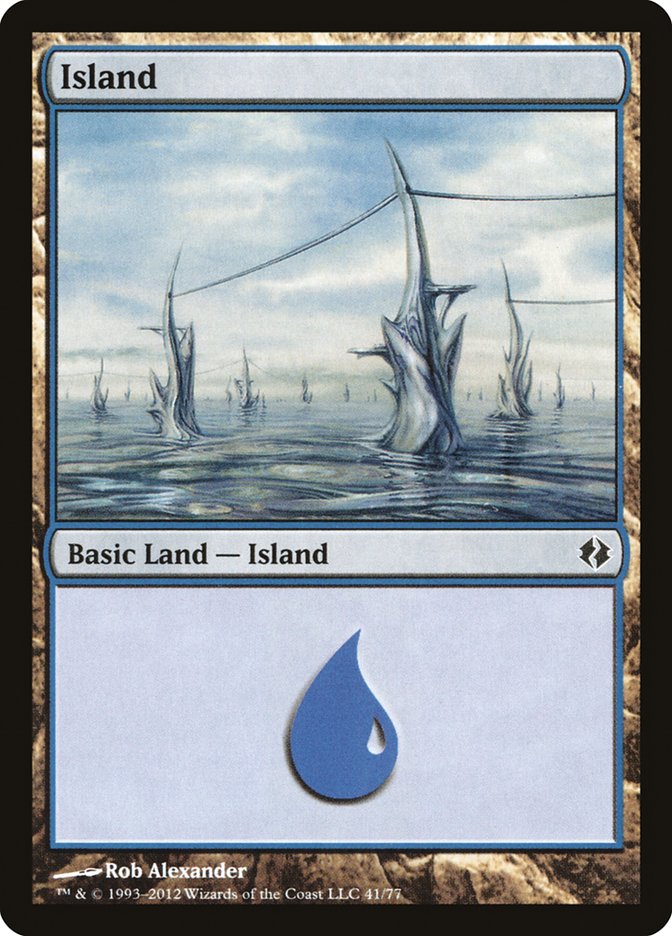 Island (41) [Duel Decks: Venser vs. Koth] | Total Play