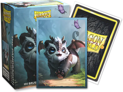 Dragon Shield: Standard 100ct Brushed Art Sleeves - The Pandragon | Total Play