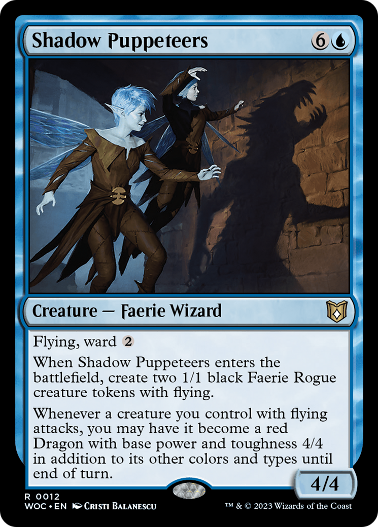 Shadow Puppeteers [Wilds of Eldraine Commander] | Total Play