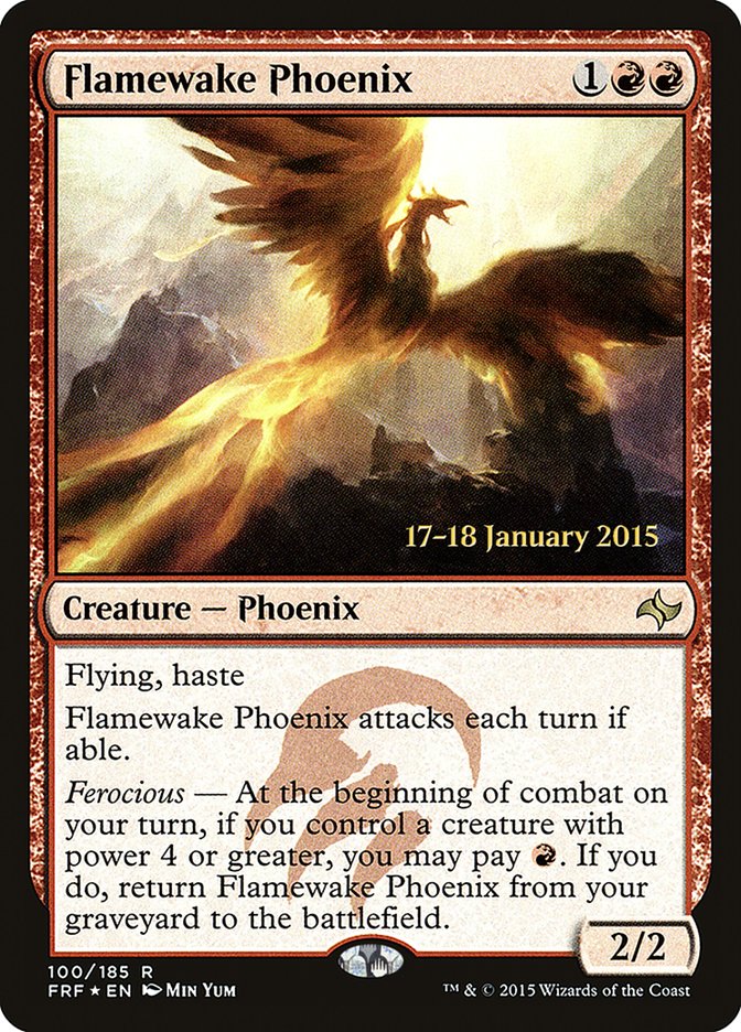 Flamewake Phoenix [Fate Reforged Prerelease Promos] | Total Play