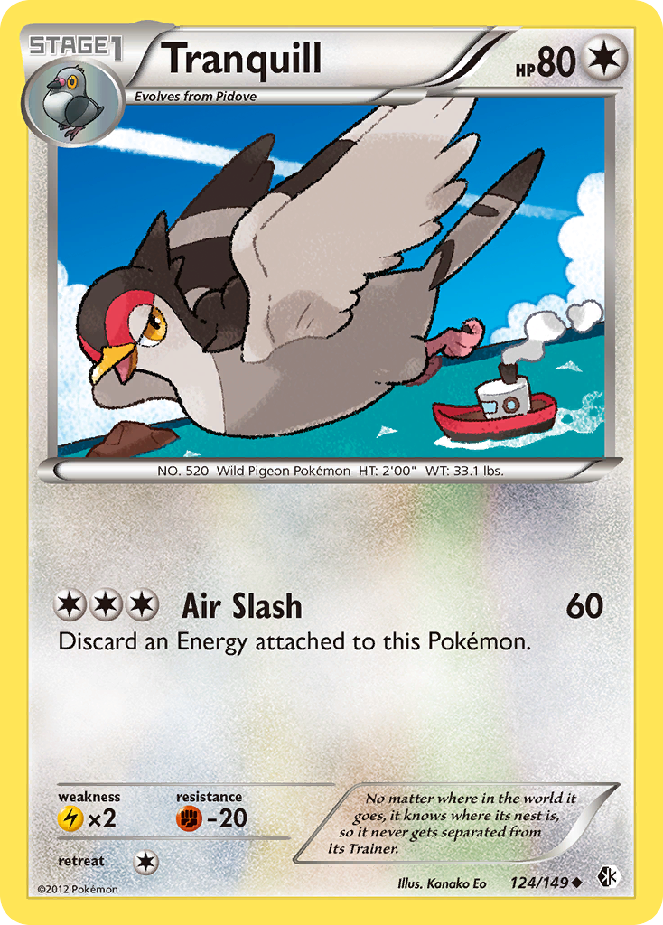 Tranquill (124/149) [Black & White: Boundaries Crossed] | Total Play