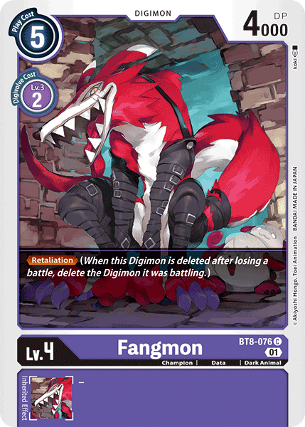 Fangmon [BT8-076] [New Awakening] | Total Play