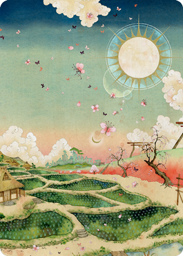 Plains 1 Art Card [Kamigawa: Neon Dynasty Art Series] | Total Play