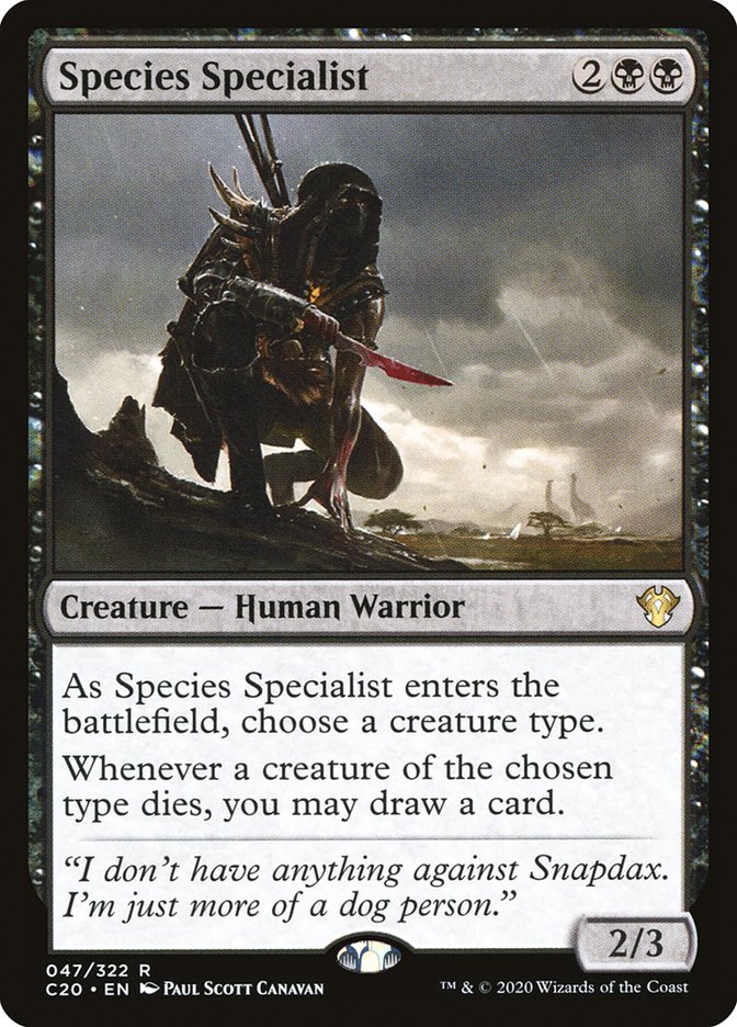 Species Specialist [Commander 2020] | Total Play