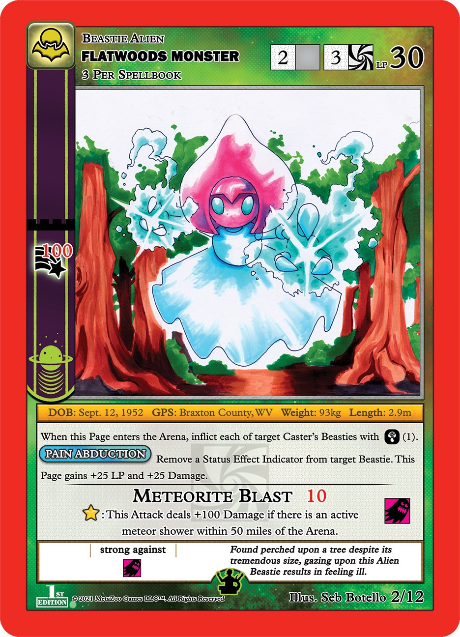 Flatwoods Monster [Cryptid Nation: Nightfall First Edition Tribal Theme Decks] | Total Play
