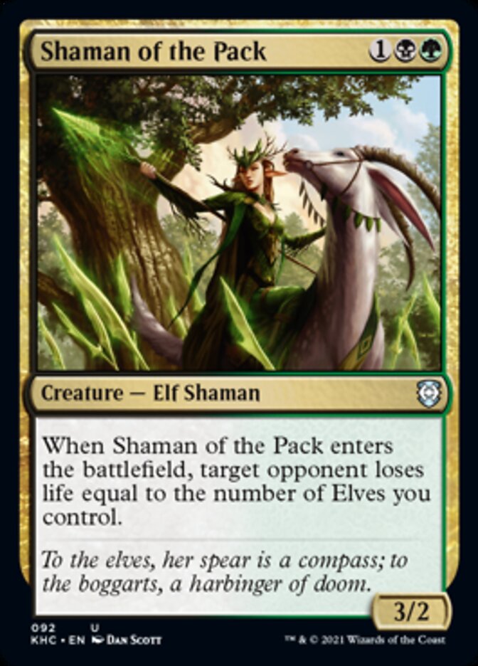 Shaman of the Pack [Kaldheim Commander] | Total Play