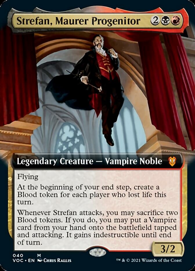 Strefan, Maurer Progenitor (Extended Art) [Innistrad: Crimson Vow Commander] | Total Play