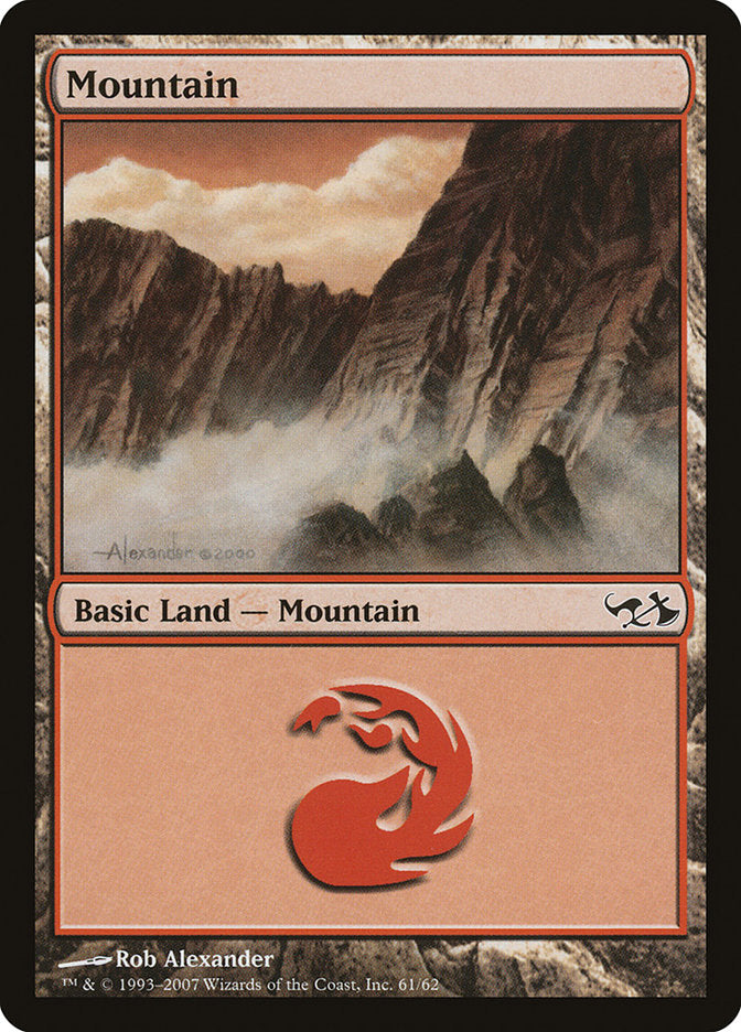 Mountain (61) [Duel Decks: Elves vs. Goblins] | Total Play