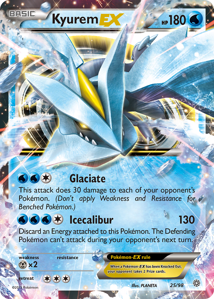 Kyurem EX (25/98) [XY: Ancient Origins] | Total Play