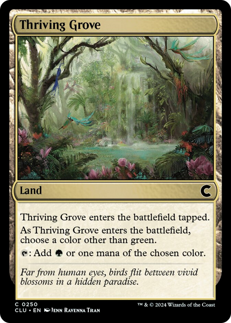 Thriving Grove [Ravnica: Clue Edition] | Total Play