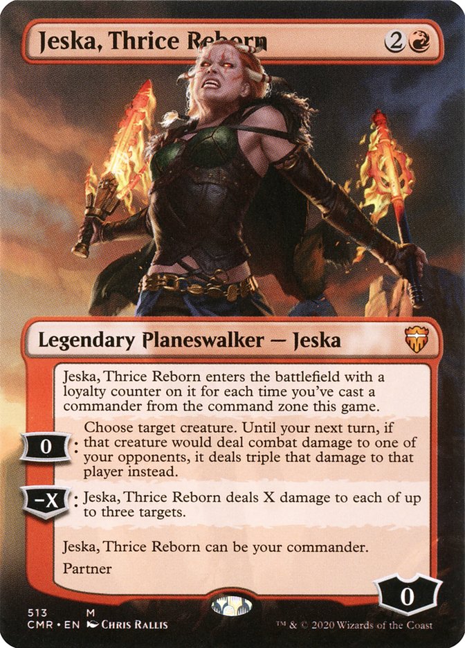 Jeska, Thrice Reborn (Borderless) [Commander Legends] | Total Play