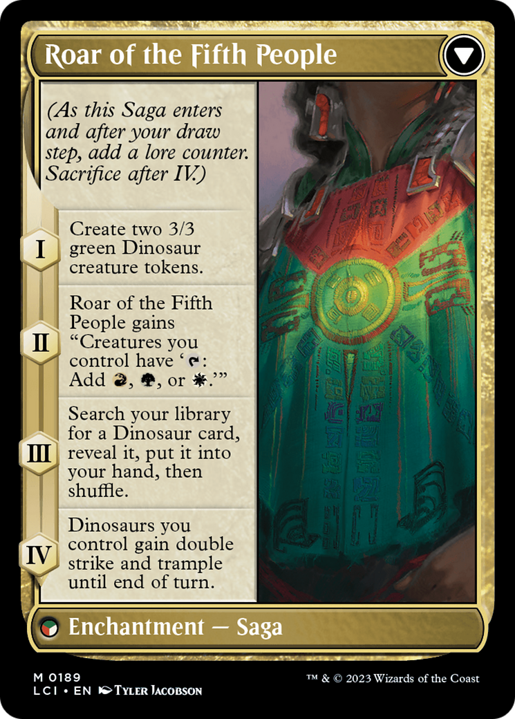Huatli, Poet of Unity // Roar of the Fifth People [The Lost Caverns of Ixalan] | Total Play
