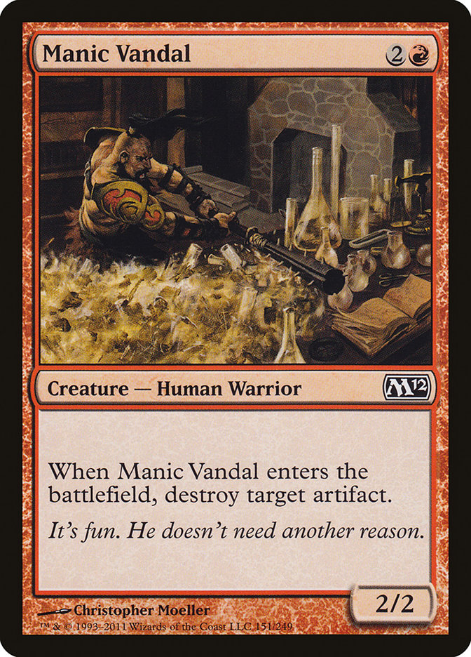 Manic Vandal [Magic 2012] | Total Play