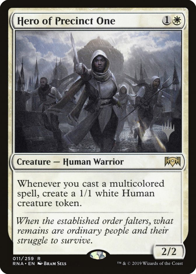 Hero of Precinct One (Promo Pack) [Ravnica Allegiance Promos] | Total Play