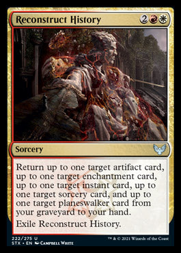 Reconstruct History [Strixhaven: School of Mages] | Total Play