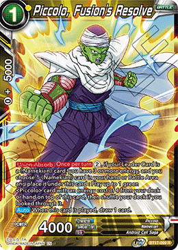 Piccolo, Fusion's Resolve (BT17-099) [Ultimate Squad] | Total Play