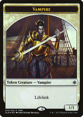 Vampire // Treasure Double-Sided Token [Friday Night Magic 2017] | Total Play